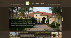 Desktop Screenshot of corylakeisles.org